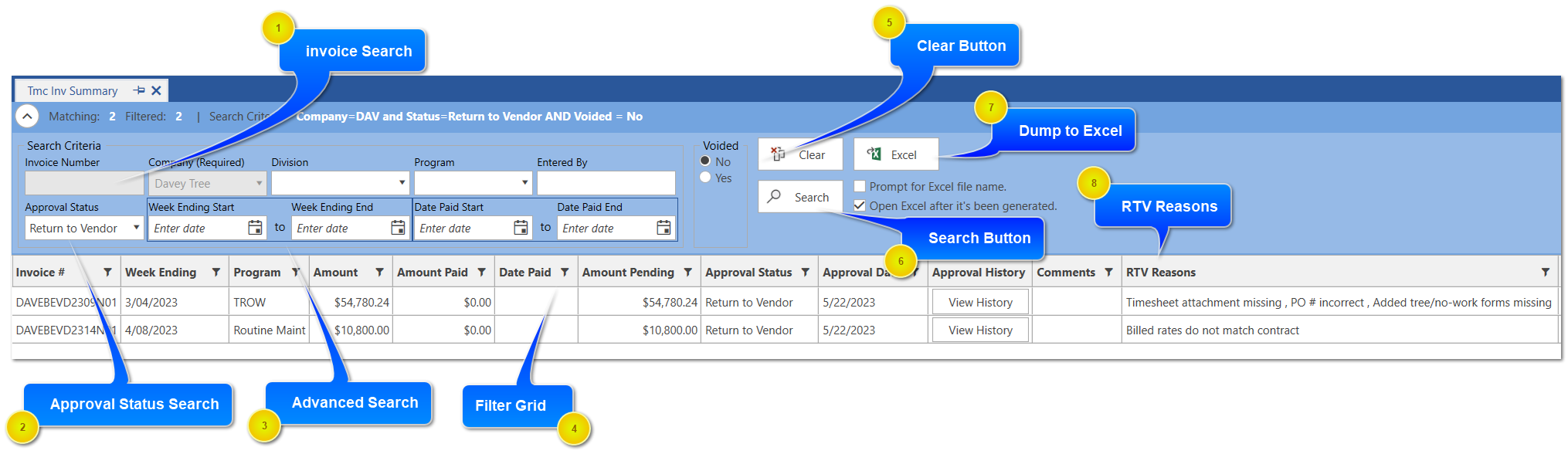 Invoice Summary