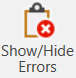 1. Show/Hide Errors