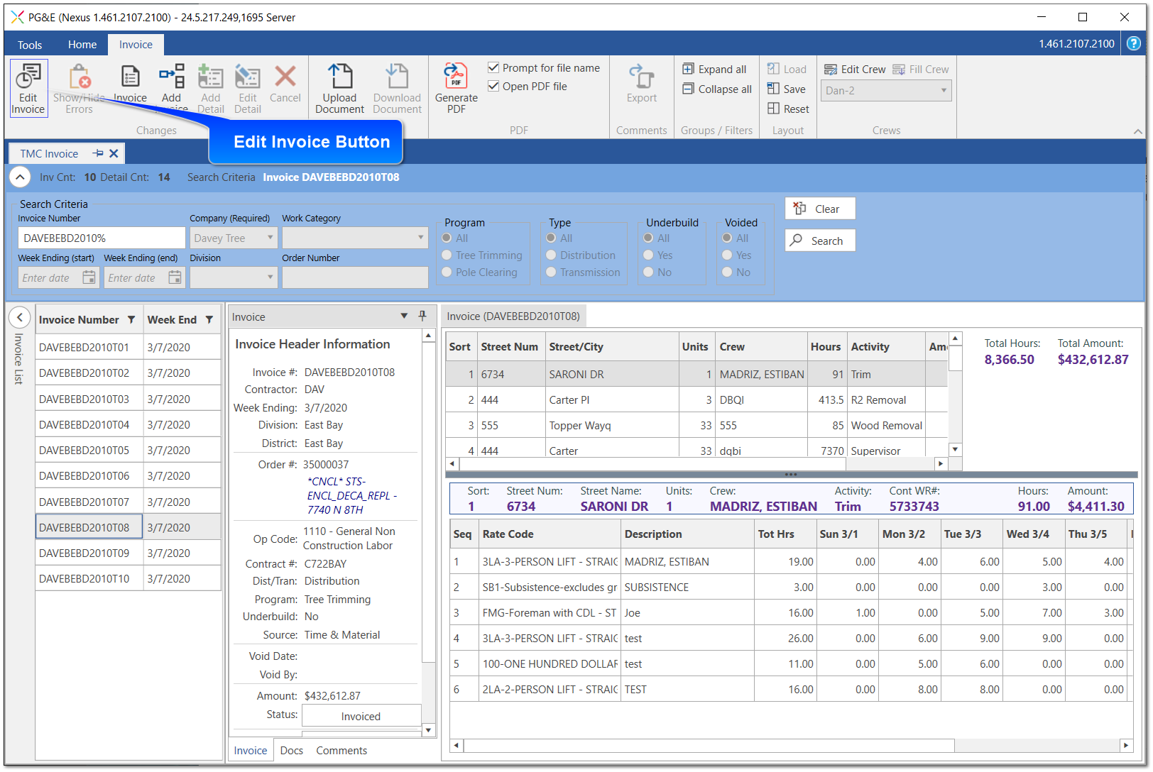 Edit Invoice