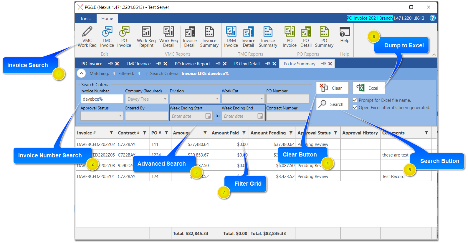 Invoice Summary